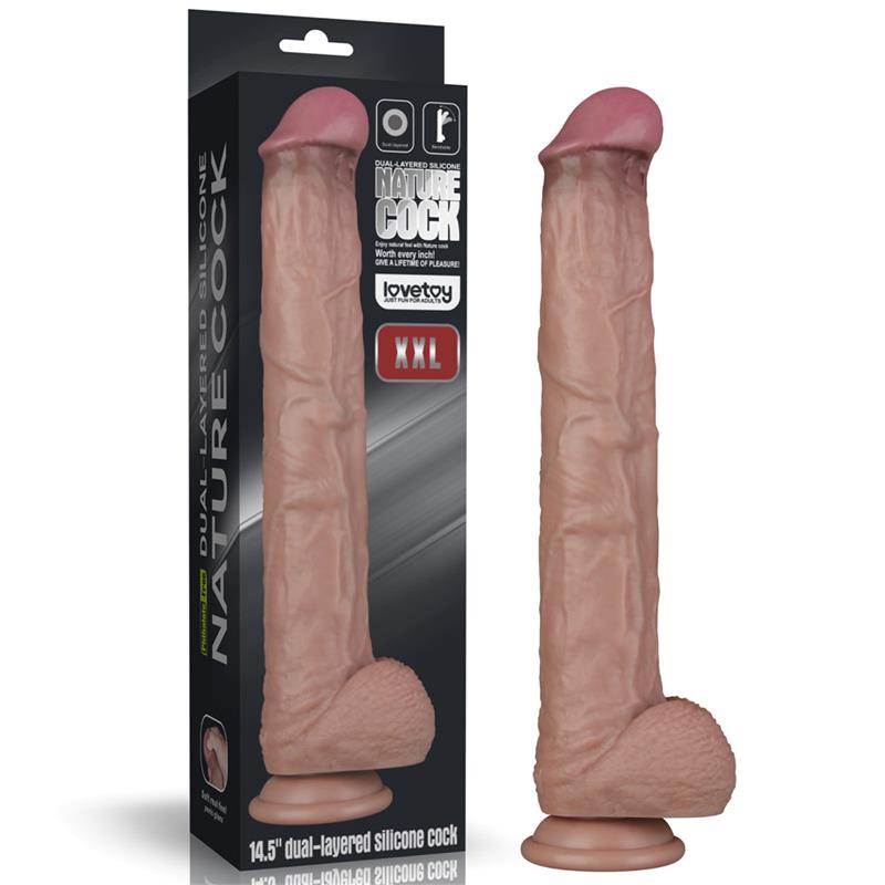 LE TITAN FLEX MID – Dildo Silicone Articulable 36 cm