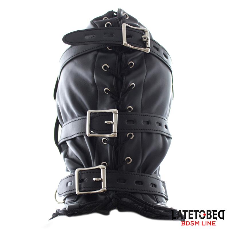 Shadow Lockdown – Cagoule de Privation Totale avec Sangles