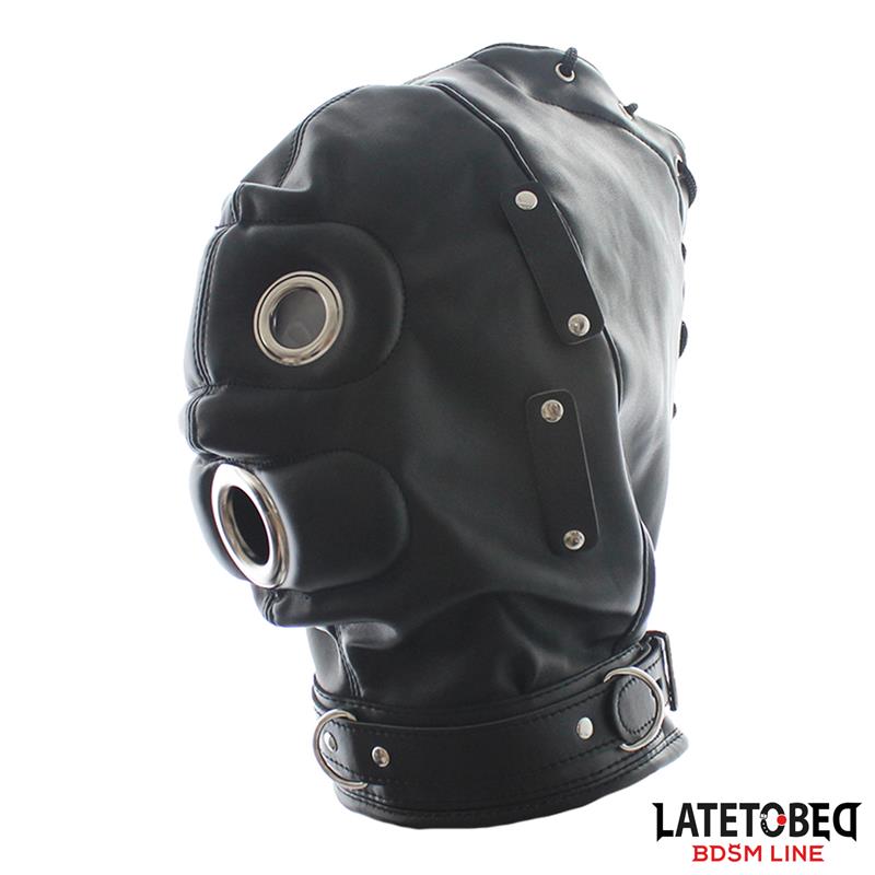 Shadow Lockdown – Cagoule de Privation Totale avec Sangles
