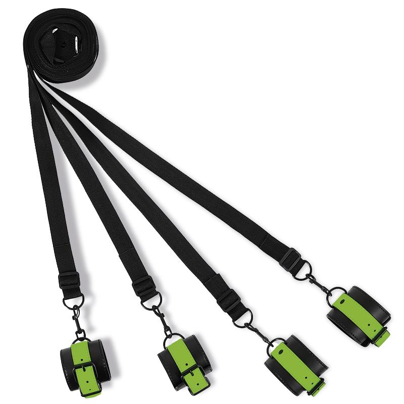 NEON RESTRAINT – Set d'Attaches Lit Phosphorescentes