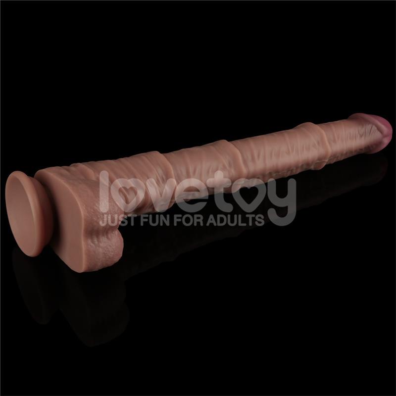 LE TITAN FLEX XXL – Dildo Silicone Articulable 40 cm