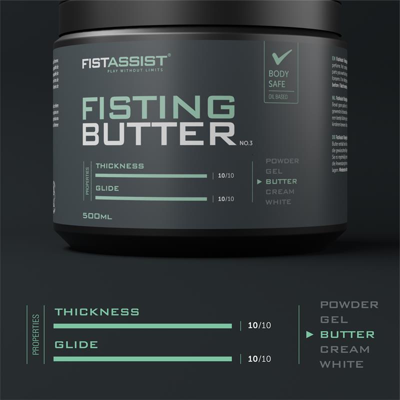 FIST ASSIST BUTTER – Beurre de Glisse Ultra-Dense 500 ml