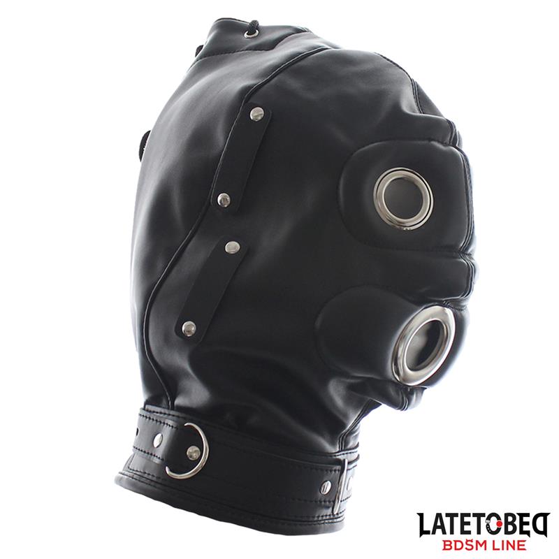 Shadow Lockdown – Cagoule de Privation Totale avec Sangles