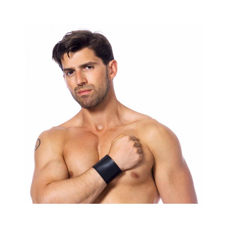 Leather Vault Grip – Bracelet de Force en Cuir avec Cache Secrète