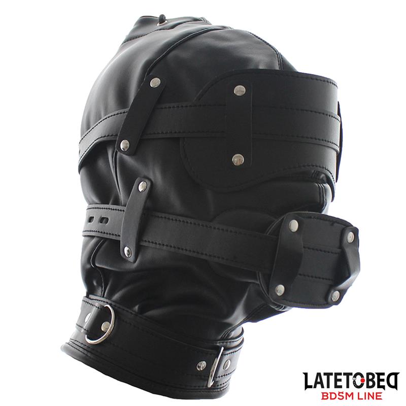 Shadow Lockdown – Cagoule de Privation Totale avec Sangles