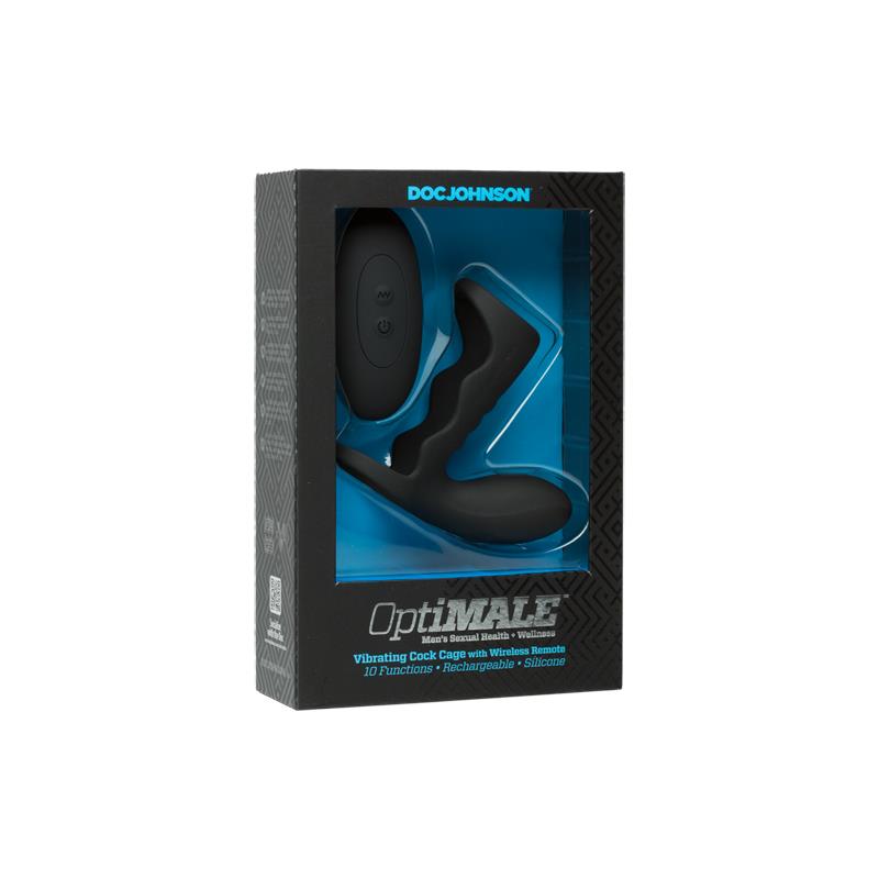 COMMANDER VIBE – Cage de Chasteté Vibrante & Télécommandée