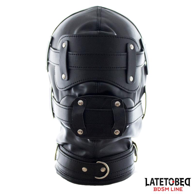 Shadow Lockdown – Cagoule de Privation Totale avec Sangles